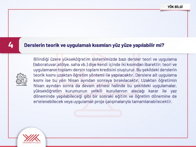 Üniversitelerde 2022-2023 bahar yarıyılı eğitim ve öğretimine ilişkin sorular ve cevaplar 7