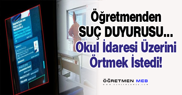 Öğretmenin Gizliden Fotoğrafını Çekip Paylaşanlara Suç Duyurusu