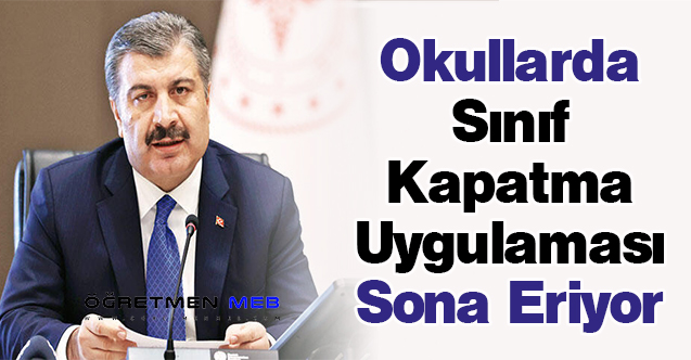 Okullarda Sınıf Kapatma Uygulaması Sona Eriyor