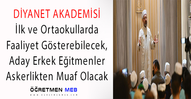 Diyanet Akademisi, MEB Komisyonundan Geçti