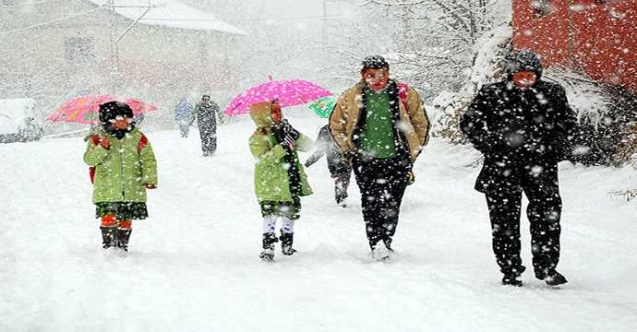 Bitlis'te okullara kar tatili