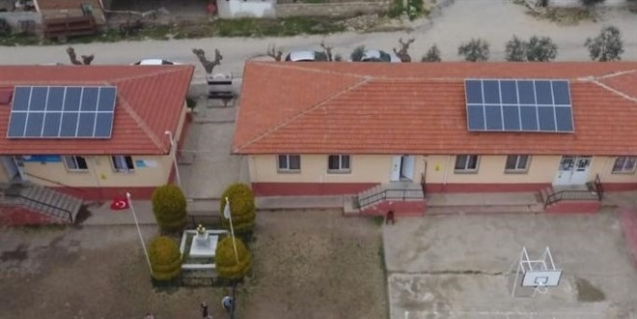 Bu ilkokul, elektriğini güneşten sağlayacak