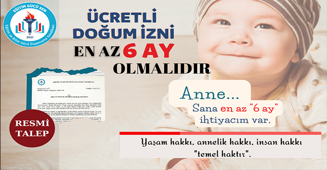 Doğum İzni Süresinin Uzatılması İçin Resmi Talep