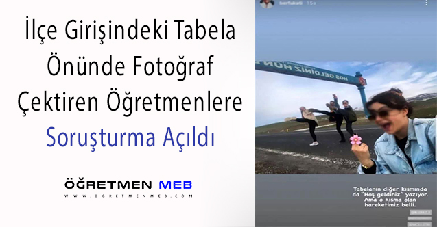 Uygunsuz Fotoğraf Çektiren 4 Öğretmene Soruşturma