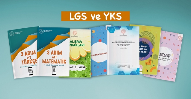 LGS VE YKS'YE HAZIRLANAN ÖĞRENCİLERE 15 MİLYON YARDIMCI KAYNAK ULAŞTIRILDI