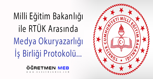 MEB ile RTÜK Arasında İşbirliği Protokolü İmzalandı