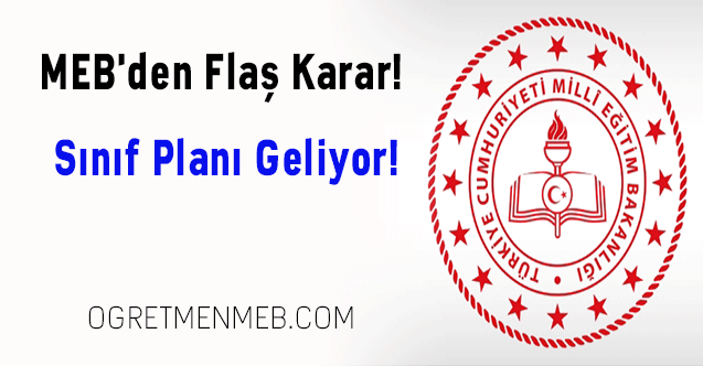 MEB uzaktan eğitimde sınıf planında kararlı