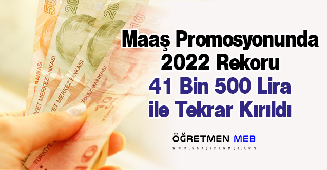 Maaş Promosyonunda Türkiye Rekoru