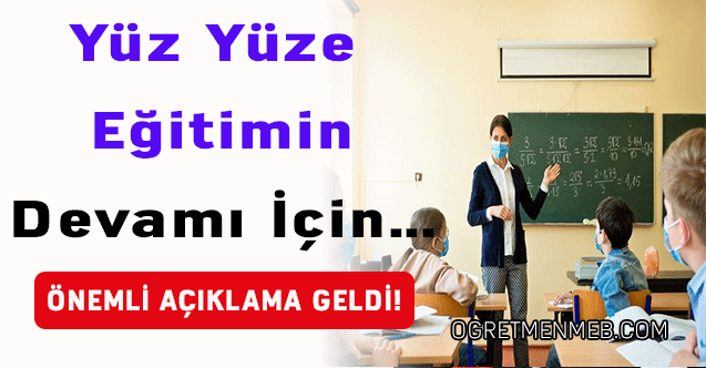 Yüz yüze eğitimin kesilmemesi için öğrenciler aşı çağrısı