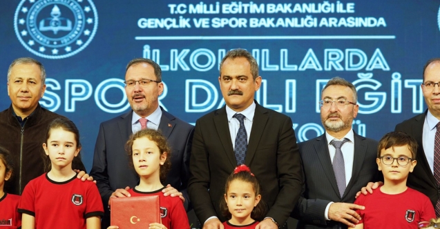 MEB İLE GENÇLİK VE SPOR BAKANLIĞI ARASINDA "İLKOKULLARDA SPOR DALI EĞİTİMİ PROTOKOLÜ" İMZALANDI