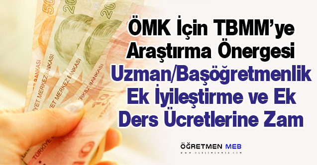 Öğretmenlik Meslek Kanunu İçin TBMM'ye Araştırma Önergesi Verildi