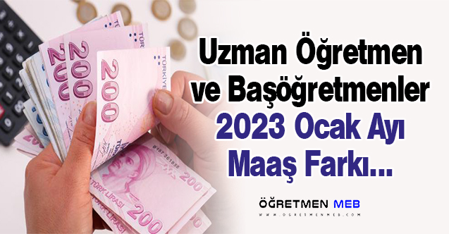 4 Aylık Enflasyona Göre Uzman/Başöğretmenlerin Alacakları İlave Ödeme Ne Kadar?