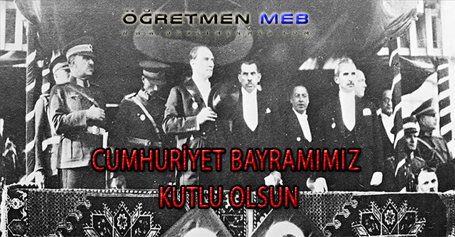 29 Ekim Cumhuriyet Bayramımız Kutlu Olsun