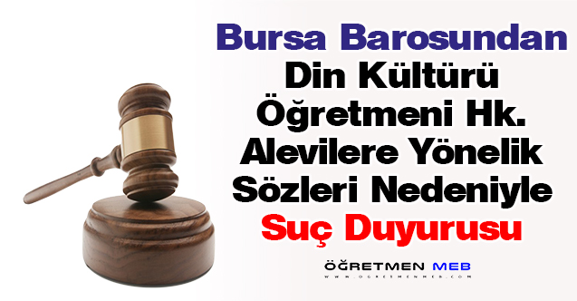 MEB Soruşturma Başlattı, Baro Suç Duyurusunda Bulundu