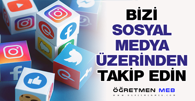 Ogretmenmeb.com'u Sosyal Medya Üzerinden Takip Edin