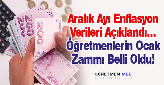 Öğretmenlerin 2023 Ocak Dönemi Maaş Zammı Belli Oldu