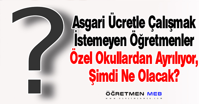 Özel Okulların Durumu Kötü: 250 Bin Öğrenci ve 20 Bin Öğretmen Ayrıldı