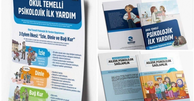 PSİKOSOSYAL DESTEK EYLEM PLANI VE PSİKOSOSYAL DESTEK PROGRAMLARI YAYIMLANDI