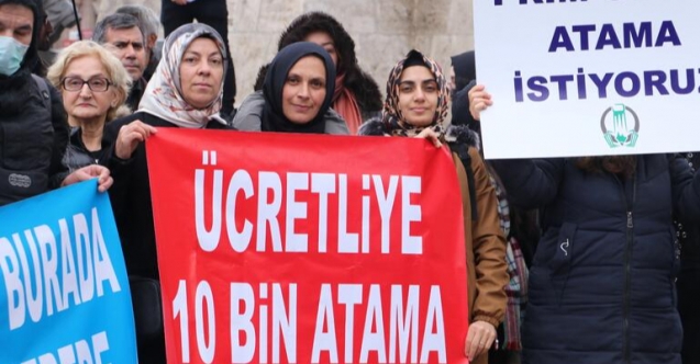 Ücretli öğretmenlerden 'kadro' talebi: Deprem bölgesinde çalışmaya hazırız