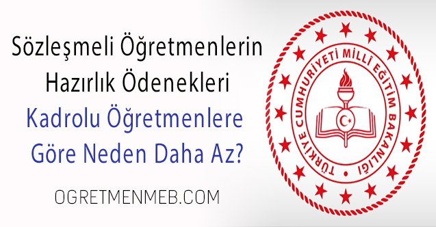 Sözleşmeli Öğretmenlerin Kırtasiye Parası Neden Az Ödeniyor?