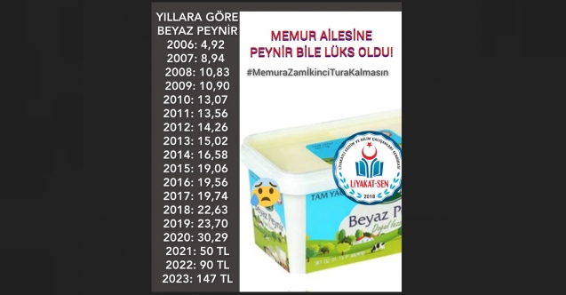 MEMUR AİLESİNE PEYNİR BİLE LÜKS OLDU!