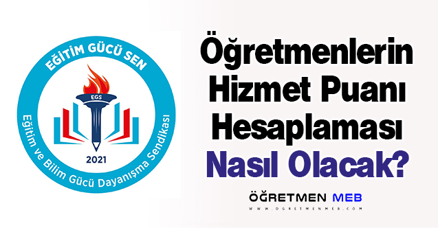 Öğretmenlerin Hizmet Puanı Hesaplaması Nasıl Olacak?