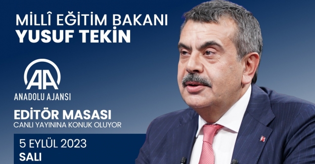 Yusuf Tekin Canlı Yayında Soruları Yanıtlayacak