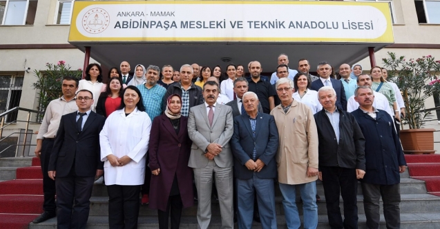 BAKAN TEKİN, ANKARA'DA ÖĞRETMENLERLE BULUŞTU