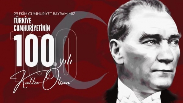 Türkiye Cumhuriyetinin 100. Yılı Kutlu Olsun