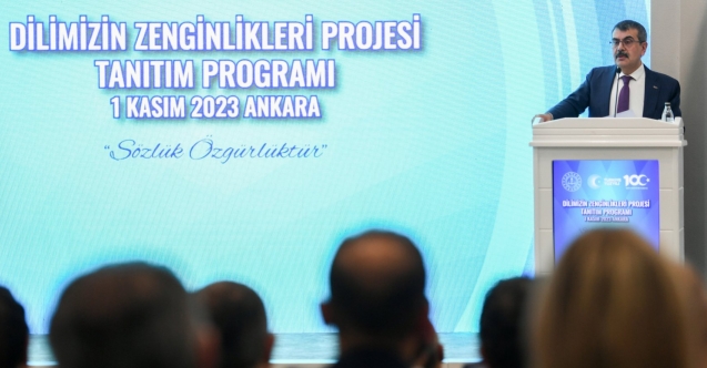 MEB, EĞİTİMİN TÜM KADEMELERİNDE "DİLİMİZİN ZENGİNLİKLERİ PROJESİ"Nİ BAŞLATTI