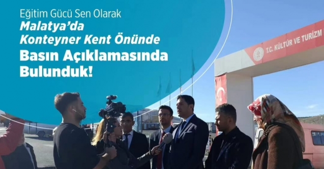 MALATYA’DA YAŞANAN KONTEYNER DAĞITIMINDAKİ YOLSUZLUĞUN TAKİPÇİSİYİZ