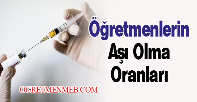 Öğretmenlerin Aşı Olma Oranları