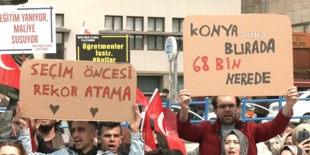 Atama bekleyen öğretmenlerden 'mülakatsız atama' talebi