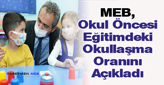 MEB, Okul Öncesi Eğitimdeki Okullaşma Oranını Açıkladı