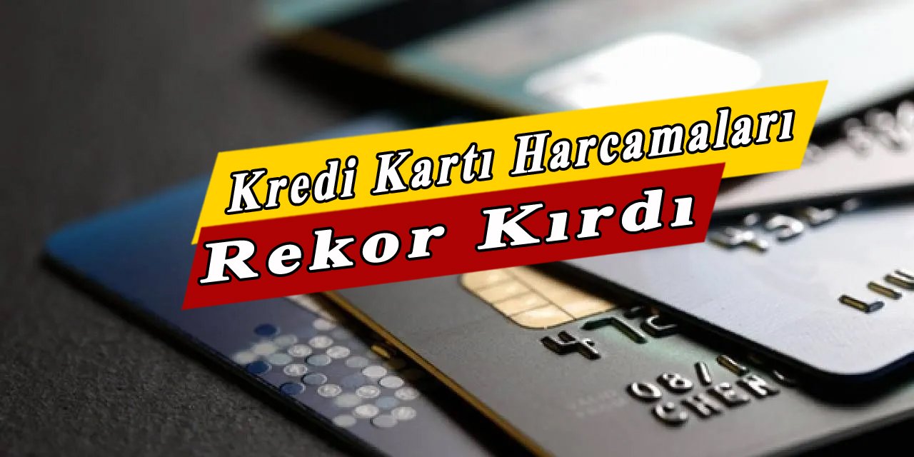 Kredi kartı harcamaları rekor tazeledi